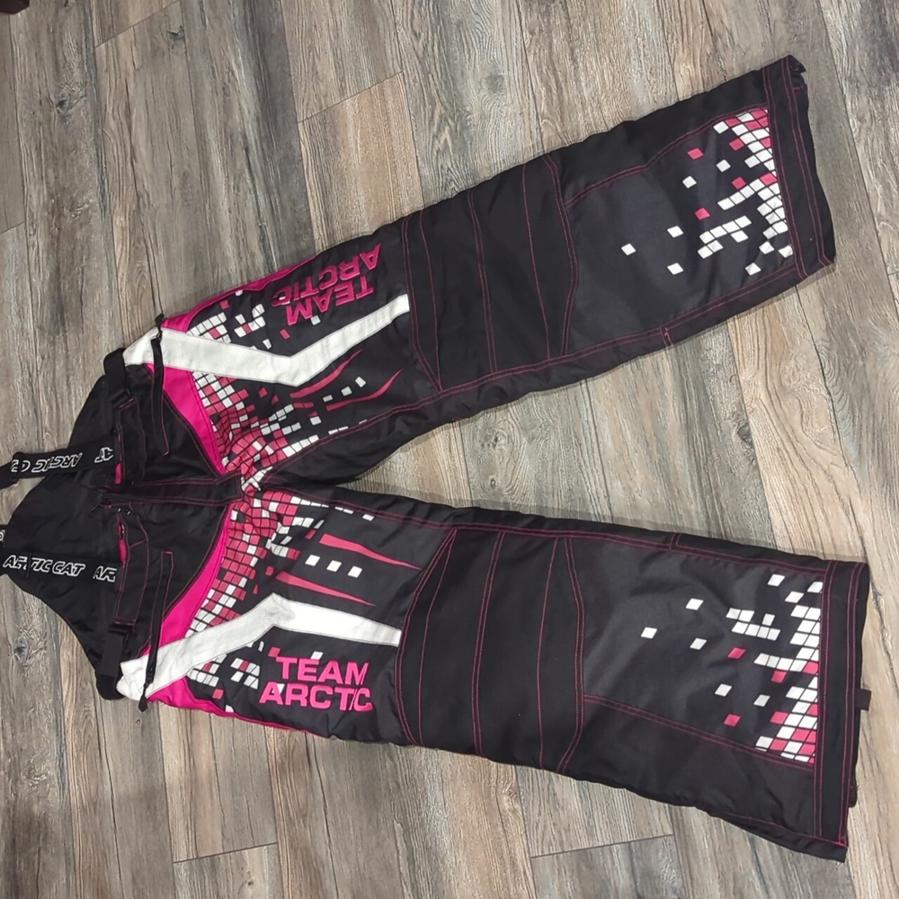 Women's ArcticCat Pink Snowpants